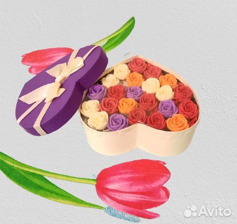 Букет из шоколадных роз