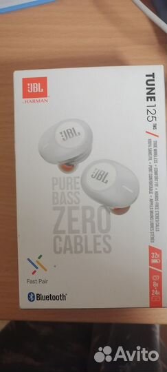 Беспроводные наушники jbl tune 125 tws