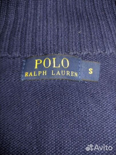 Свитер Ralph Lauren 1/4 zip оригинал