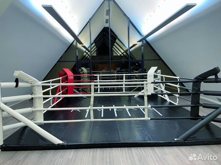 Ринг боксерский напольный 4х4 м