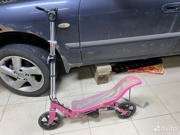 Самокат детский Space scooter с цепным приводом