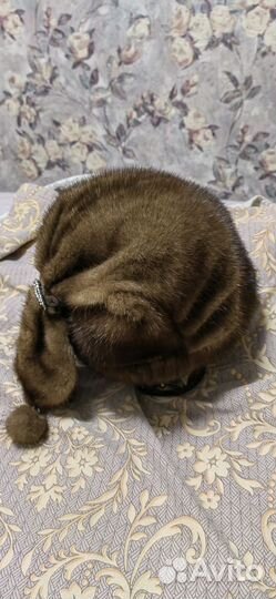 Шапка норковая женская