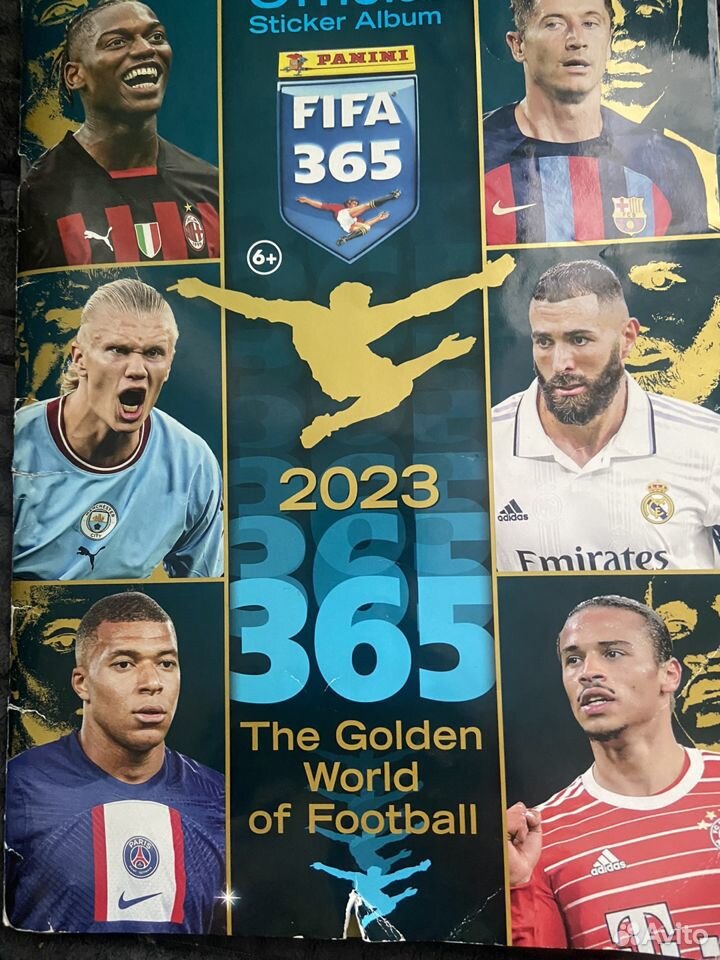 Наклейки Panini fifa 2023