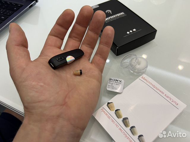 Микронаушник Bluetooth 