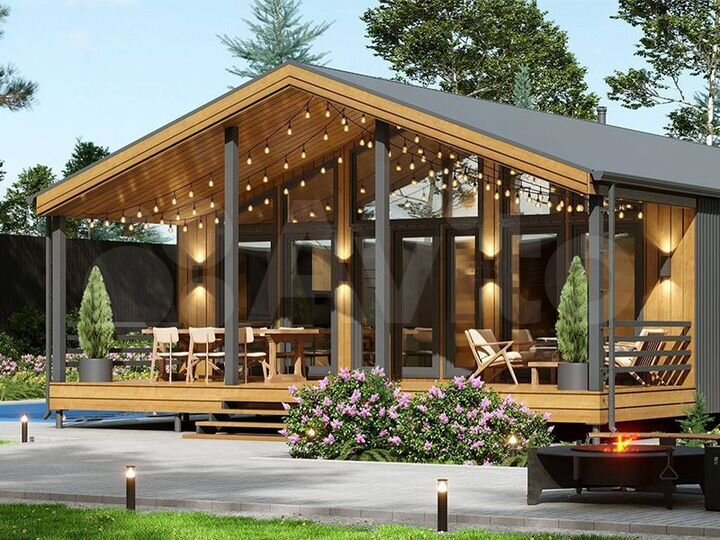 Дом 144,7 м² на участке 8,4 сот.