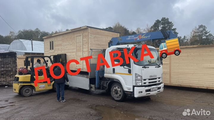 Бытовка деревянная утепленная