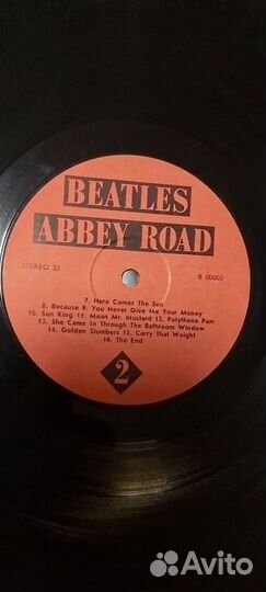 The Beatles Abbey Road LP