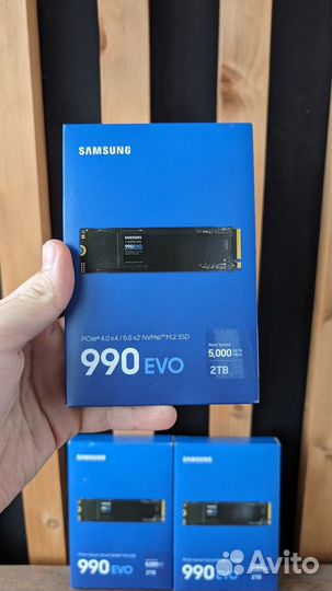 2TB Samsung 990 EVO SSD новый