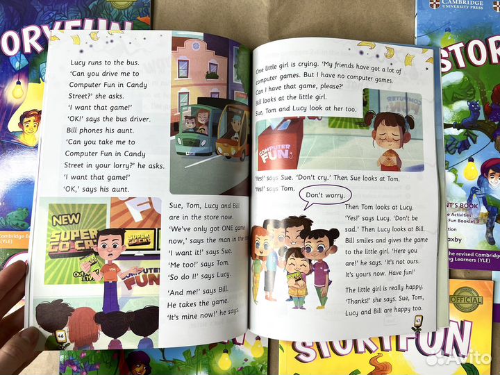 Storyfun Second edition 1,2,3,4,6 новые
