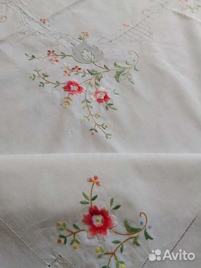 Скатерть винтаж, Европа, ручная работа 110/183