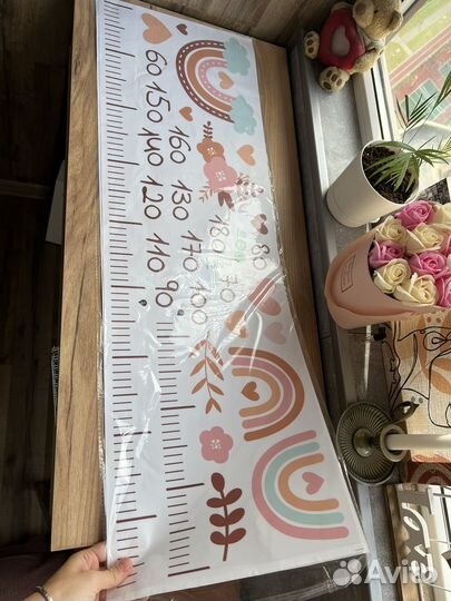 Новая детская наклейка на стену для декора