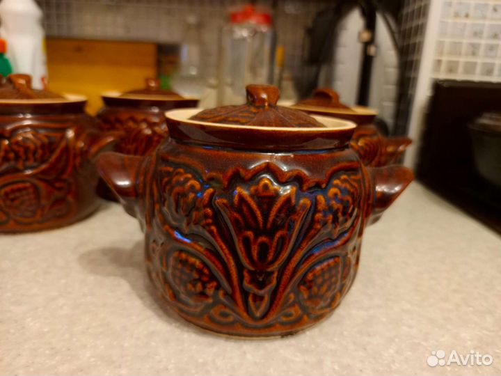 Керамические горшки для запекания