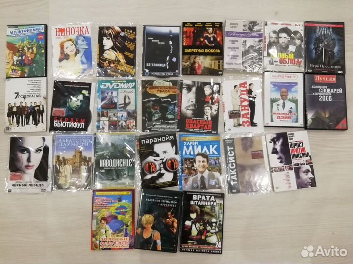 DVD фильмы, mp3, cd