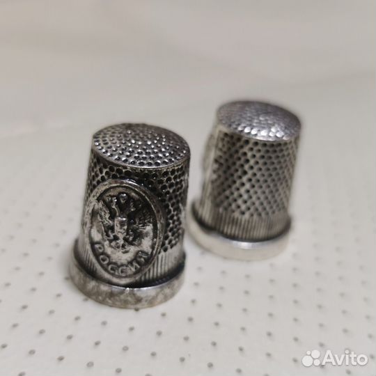 Напёрсток «Герб России» металл Испания