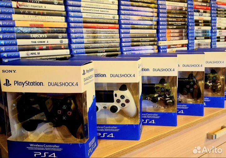 Джойстик PS4 Оригинал Геймпад. Новый