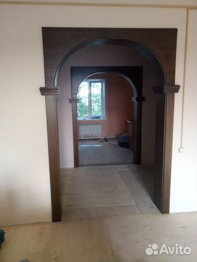 Арка деревянная