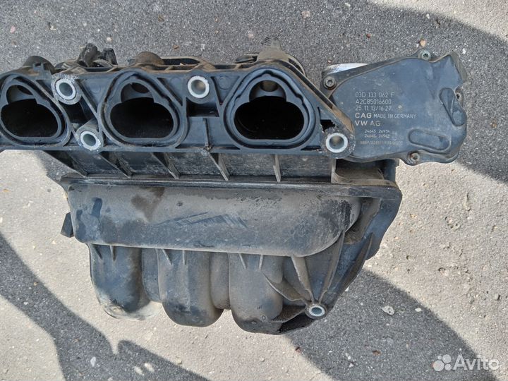 Впускной коллектор шкода фабиа