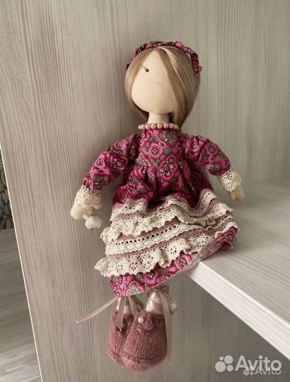 Кукла пупс амигуруми