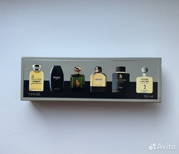 Набор миниатюр винтаж cacharel GUY laroche lancome