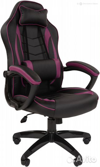 Кресло игровое с подушкой GamePlay эко