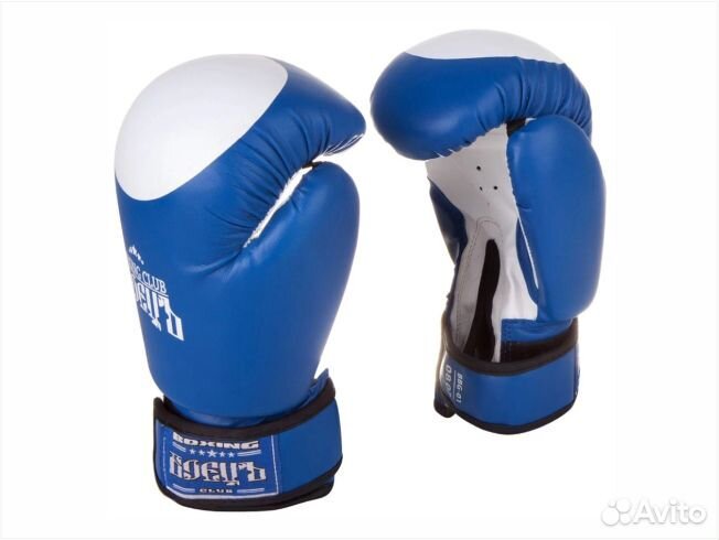 Перчатки боксерские BBG-01 Боецъ DX синие