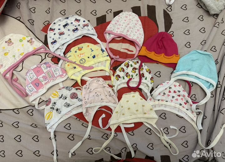 Чепчик для новорожденного