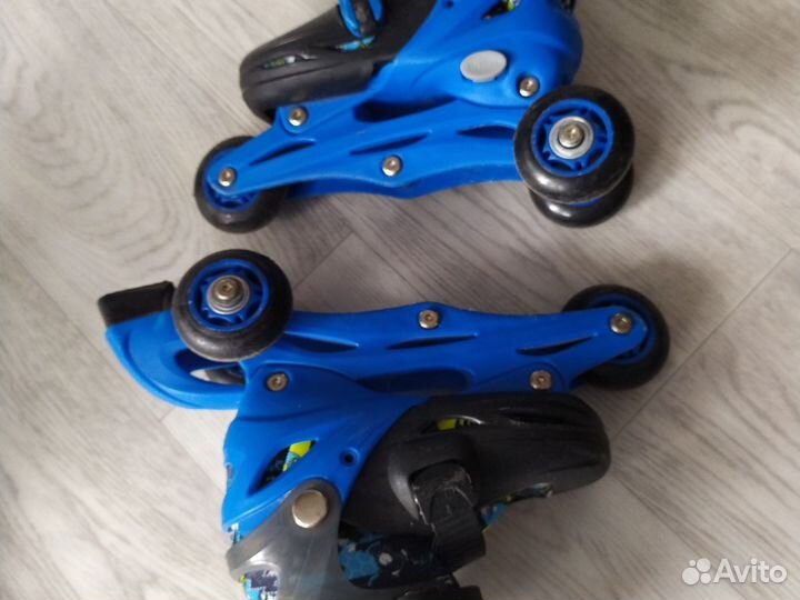 Ролики детские размер 31- 34 бу