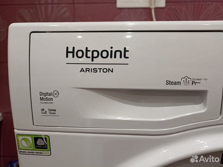 Стиральная машина hotpoint ariston на 6кг