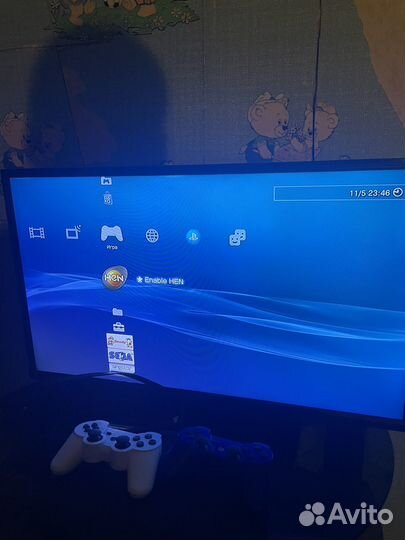 Sony PS3 super slim прошитая с играми