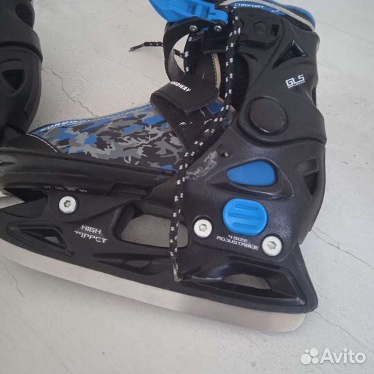 Коньки детские раздвижные с 27 по 30 размер