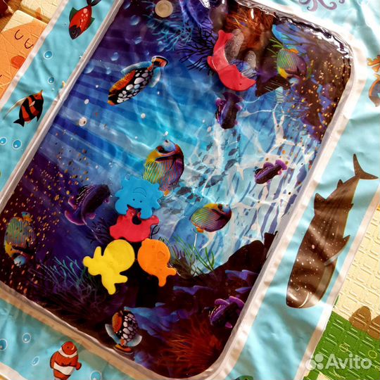 Аква коврик для детей малышей от колик