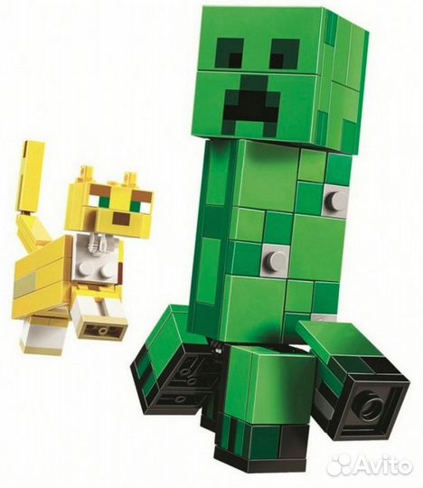 Конструктор Lari 11474 Крипер и Оцелот