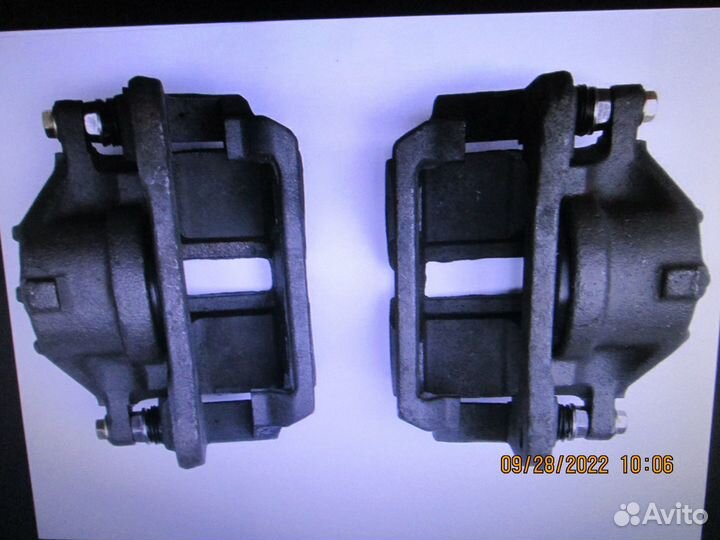 Супорта левый и правый в зборе собль газель