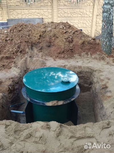 Установка септика под ключ