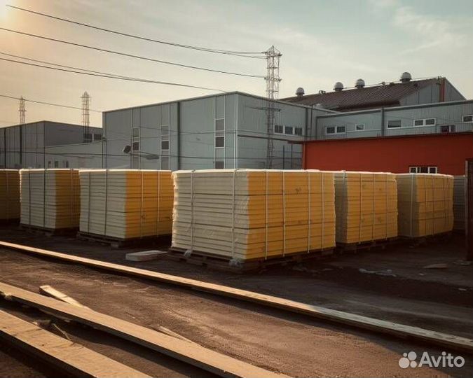 Сэндвич панели кровельные