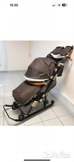 Коляска санки ника 7 8