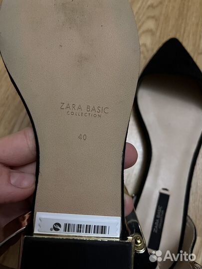 Босоножки zara 40 новые