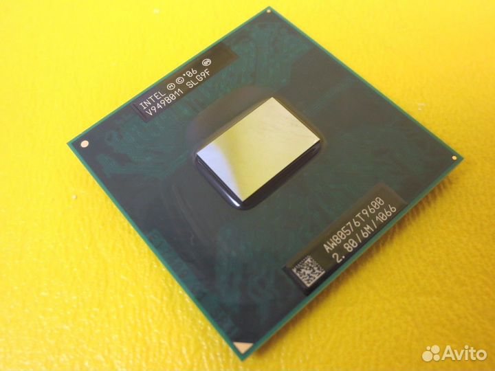 Процессор для ноутбука Intel T9600 Socket P