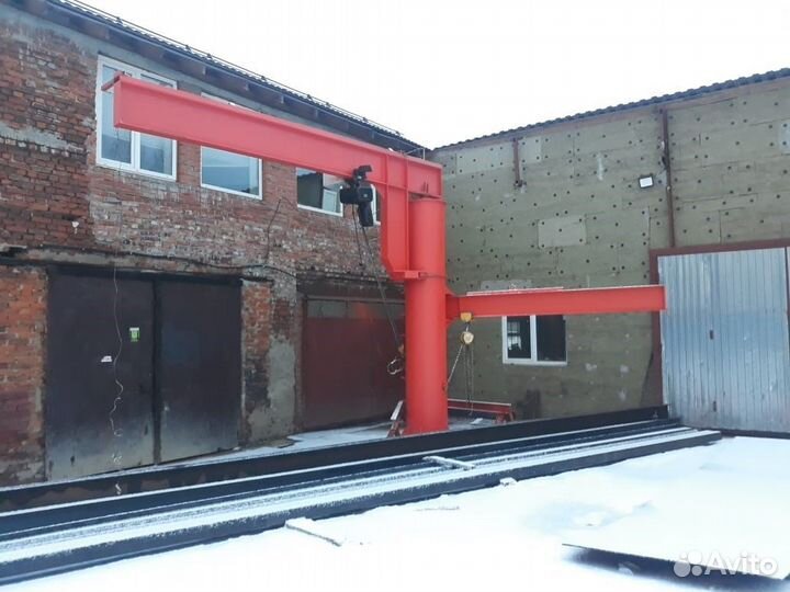 Консольный кран поворотный укосина гп 1т