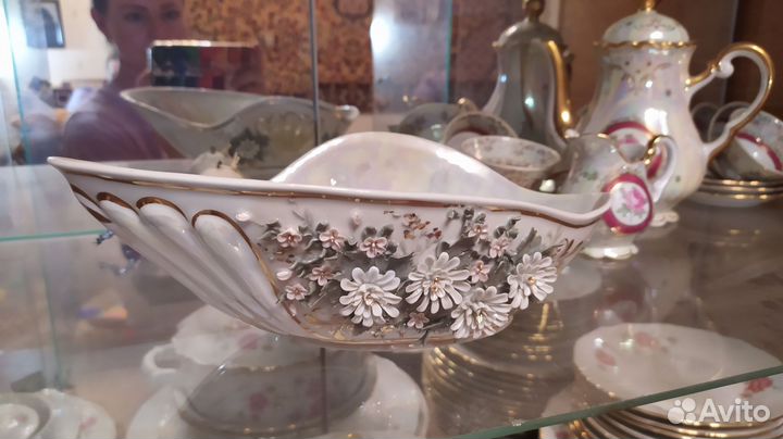 Ваза фарфоровая винтажная СССР