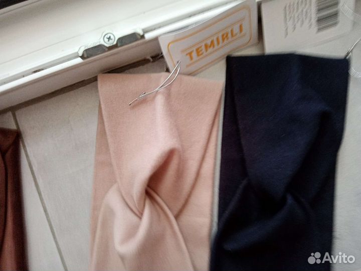 Велюровые повязки на голову