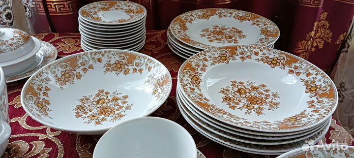 Чайно -Столовый сервиз Чехословакия Moritz Zdekau