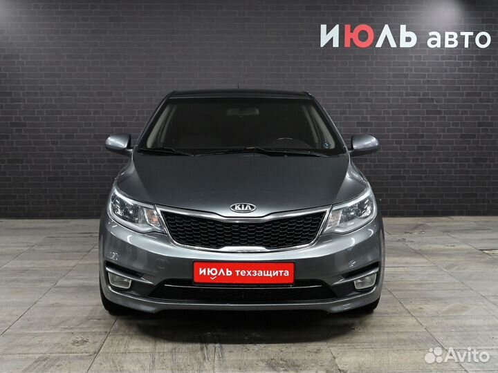 Kia Rio 1.6 МТ, 2017, 193 286 км