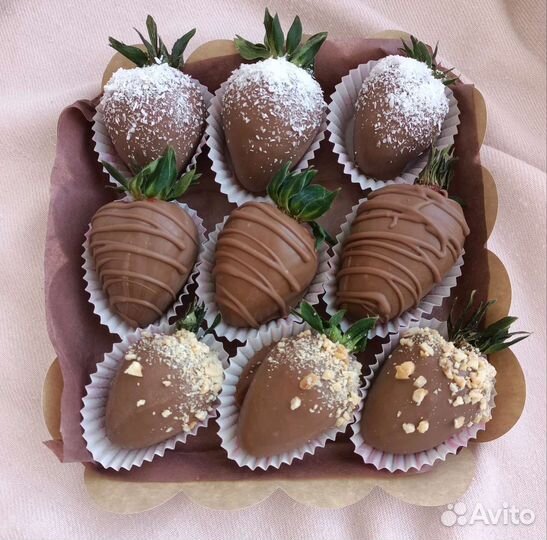Клубника в шоколаде
