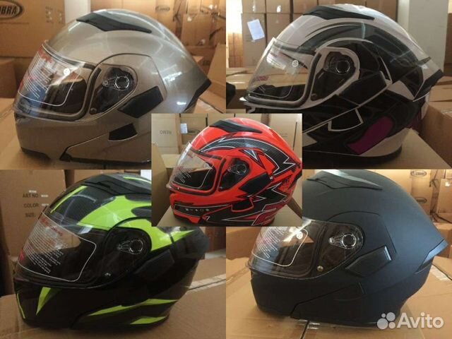 Шлем с челюстью, новый объявление продам