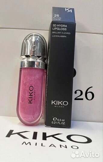 Блеск для губ kiko milano