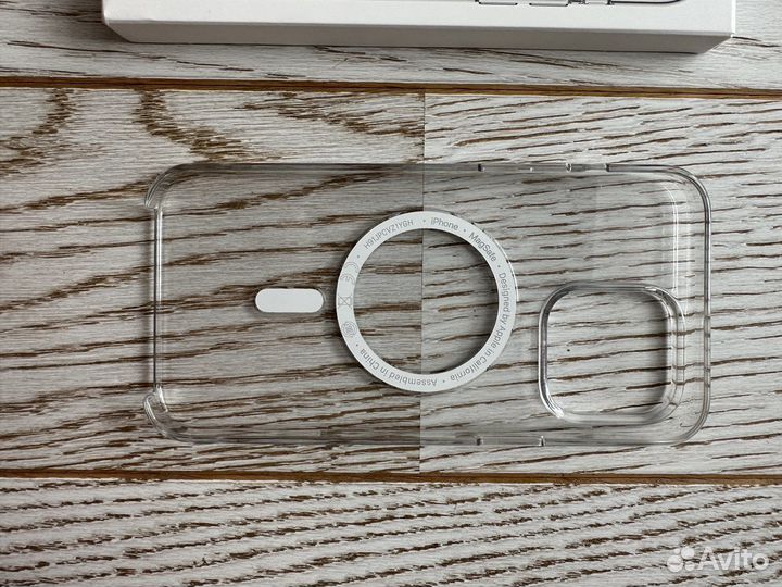 Чехол iPhone 14 pro max clear case magsafe