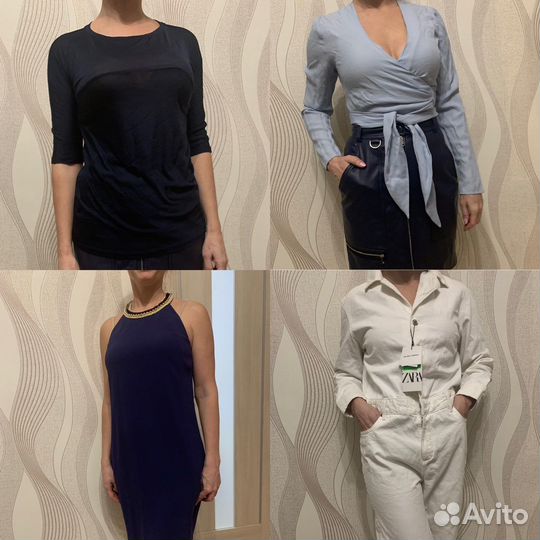 Платье max&co, джинсовый комбинезон zara