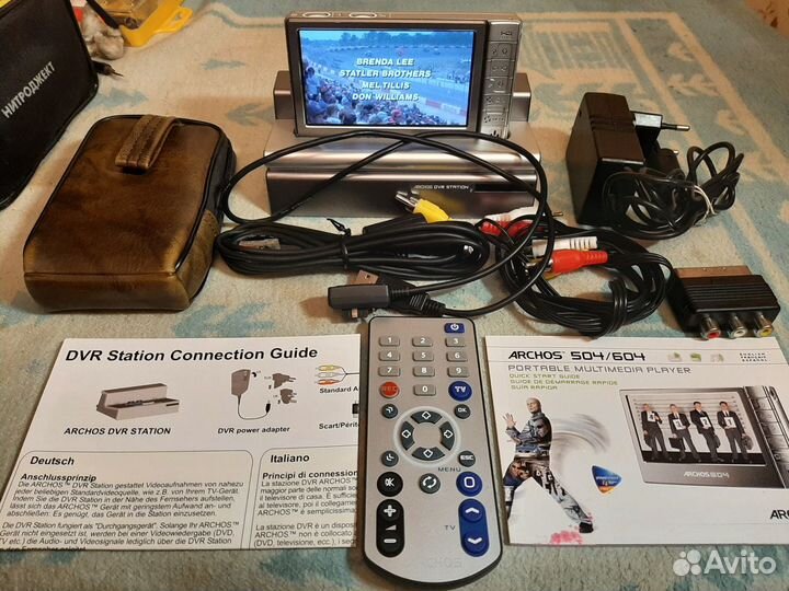 Протативный мультимедийный центр archos 504