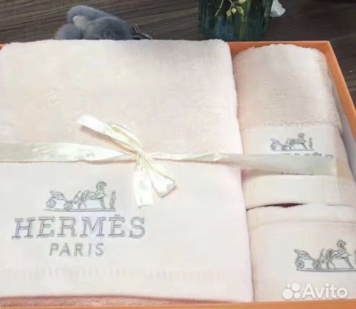 Махровые полотенца Hermes